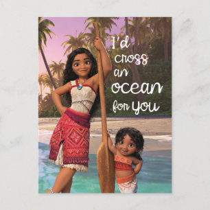 Moana & Simea: I'd Cross an Ocean For You Postcard