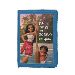 Moana & Simea: I'd Cross an Ocean For You Tri-fold Wallet