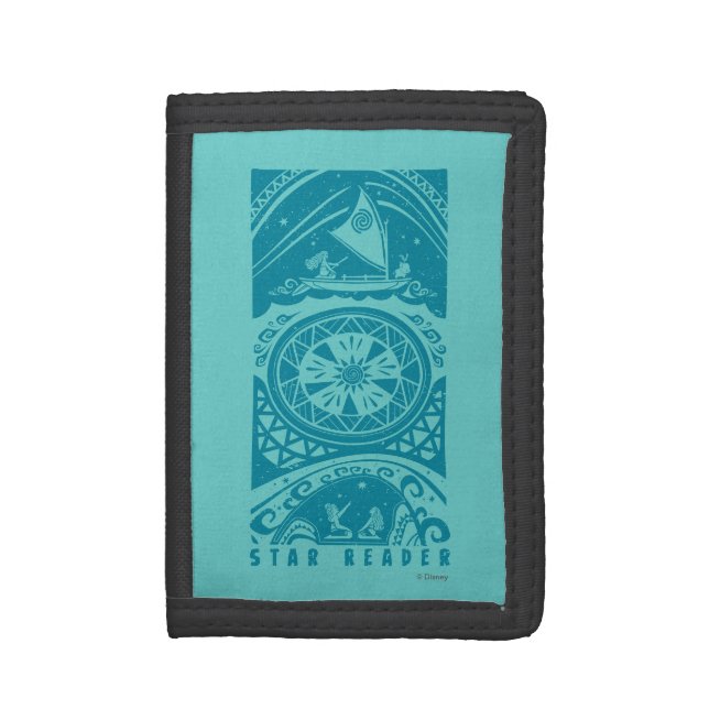 Moana | Star Reader Trifold Wallet (Front Vertical)