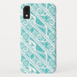 Moana | Teal Tribal Pattern iPhone XR Case