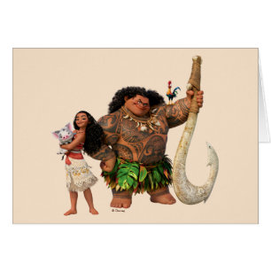 Moana The Ocean Connects Us Cards