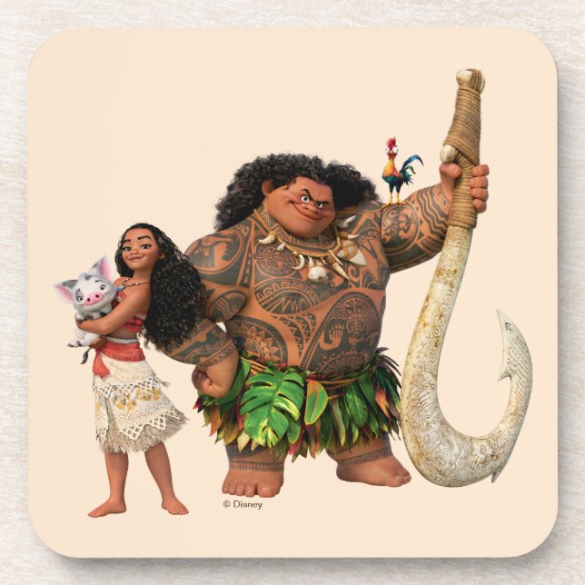 Moana | The Ocean Connects Us Coaster (Front)