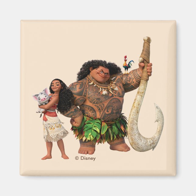 Moana | The Ocean Connects Us Magnet (Front)