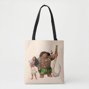 Moana   The Ocean Connects Us Tote Bag