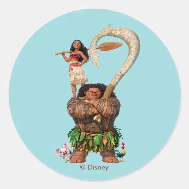 Heart Moana Badge