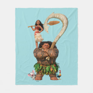 disney moana fleece blanket