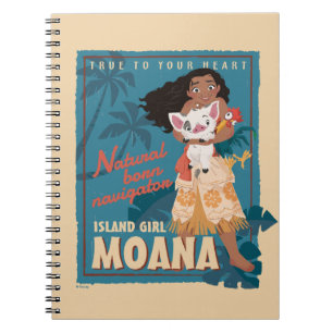 Moana True to Your Heart Notebook