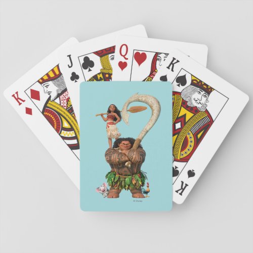 Moana  True To Your Heart Poker Cards