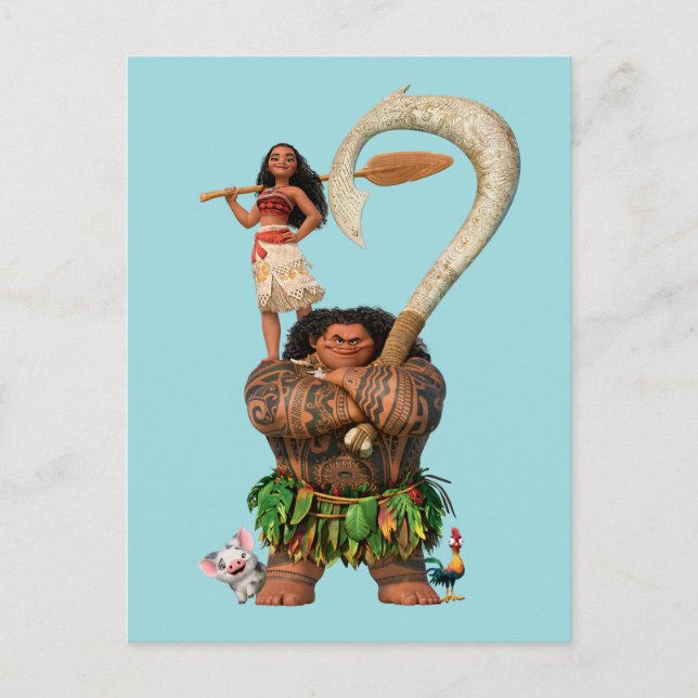 Moana | True To Your Heart Postcard (Front)