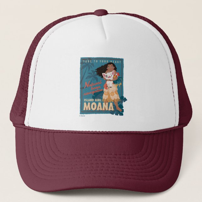 Moana | True to Your Heart Trucker Hat (Front)