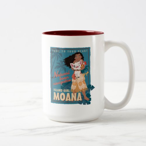 Moana  True to Your Heart Two_Tone Coffee Mug
