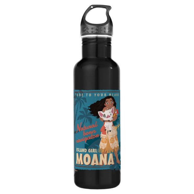 Moana | True to Your Heart Water Bottle (Front)
