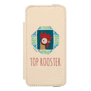 Moana   Vintage Heihei Wallet Case For iPhone SE/5/5s