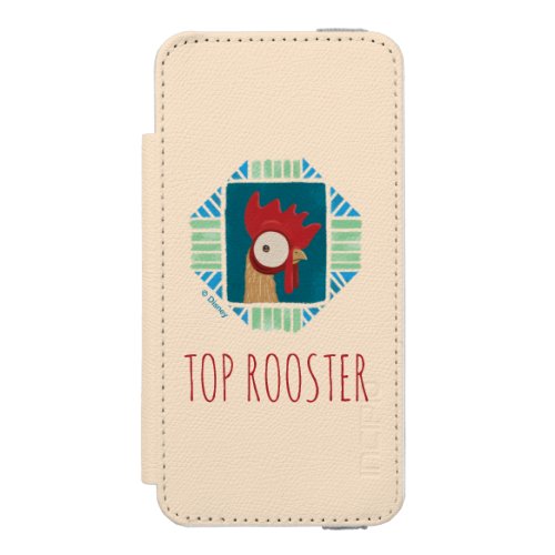 Moana  Vintage Heihei Wallet Case For iPhone SE55s