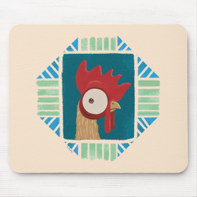 Moana | Vintage Heihei Mouse Pad (Front)