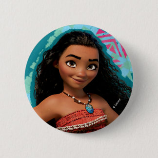 Moana | Vintage Island Girl Button