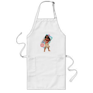 Moana Vintage Island Girl Long Apron