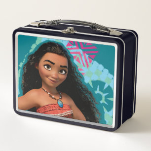 Moana Vintage Island Girl Metal Lunch Box