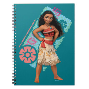 Moana Vintage Island Girl Notebook