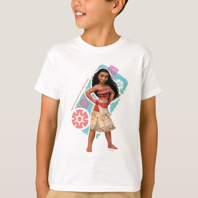 Moana | Vintage Island Girl T-Shirt (Front)