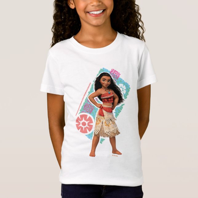 Moana | Vintage Island Girl T-Shirt (Front)