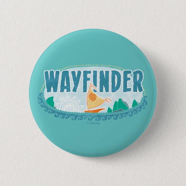 Moana | Wayfinder Button (Front)