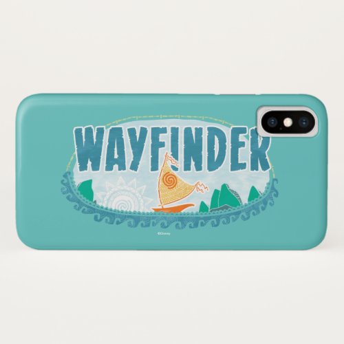 Moana  Wayfinder iPhone X Case