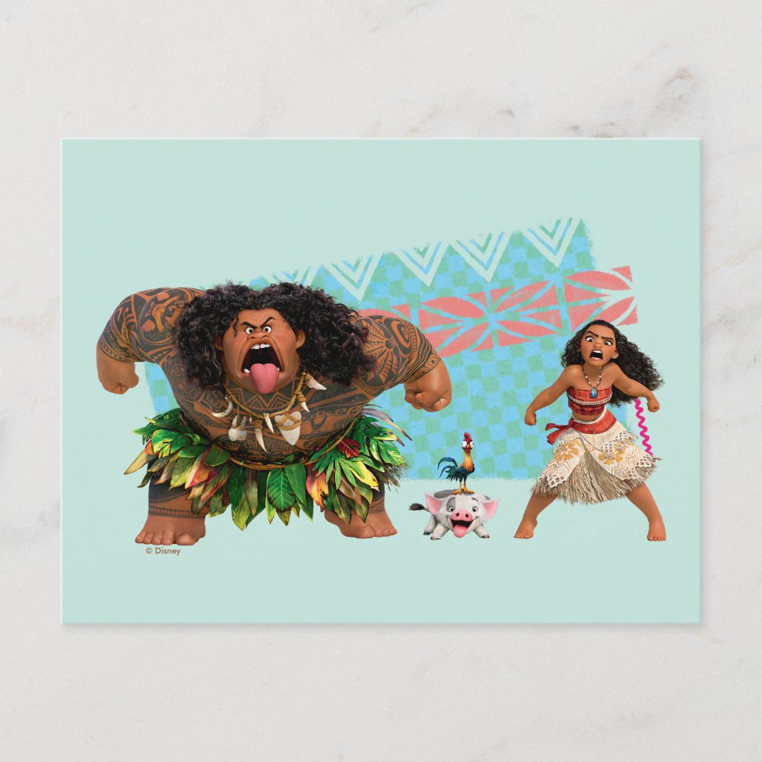Moana | We Are All Voyagers Postcard | Zazzle