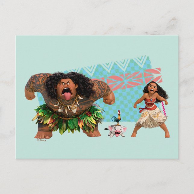 Moana | We Are All Voyagers Postcard (Front)