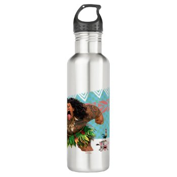 Moana | We Are All Voyagers Stainless Steel Water Bottle by Moana at Zazzle