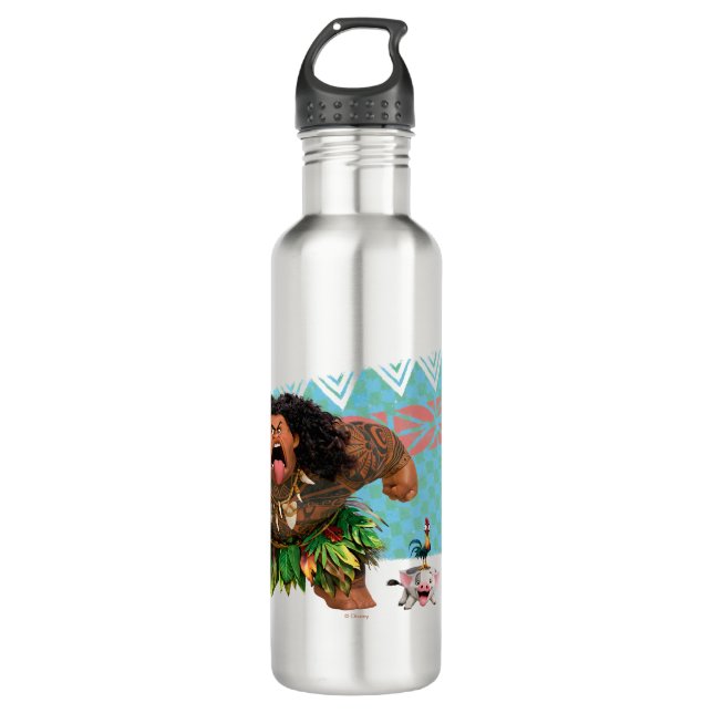 Moana | We Are All Voyagers Stainless Steel Water Bottle (Front)