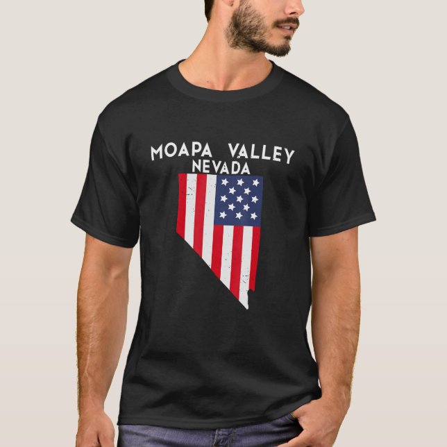 Moapa Valley Nevada USA State America Travel Nevad T-Shirt (Front)