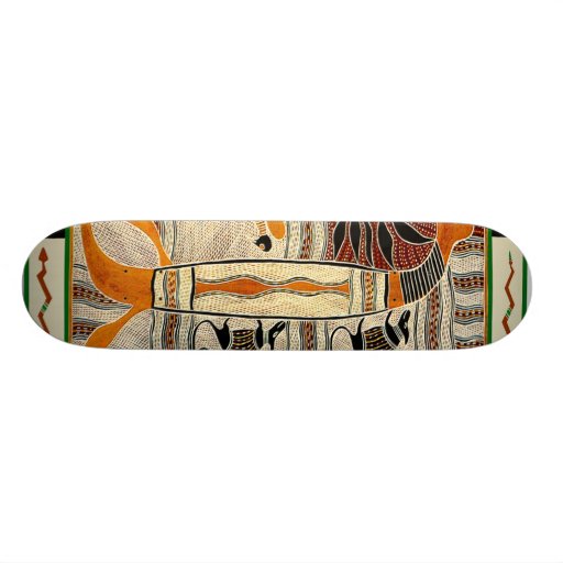 Moari Tribal Skateboard | Zazzle