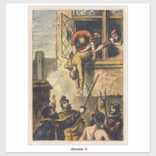 Mob Justice on Saint Bartholomew Day Massacre Sticker