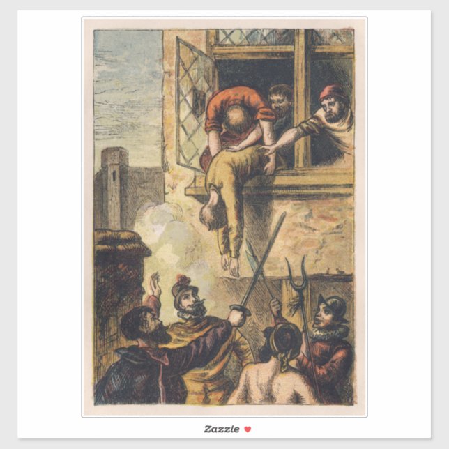 Mob Justice on Saint Bartholomew Day Massacre  Sticker (Sheet)