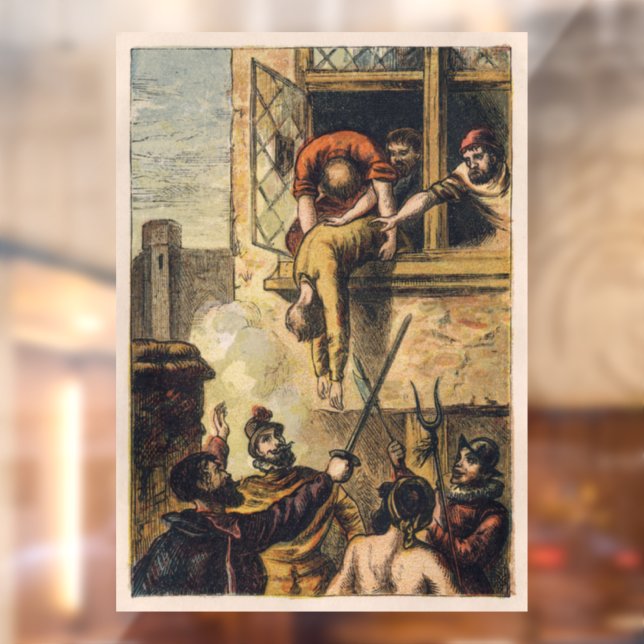 Mob Justice on Saint Bartholomew Day Massacre  Window Cling (Sheet 2)