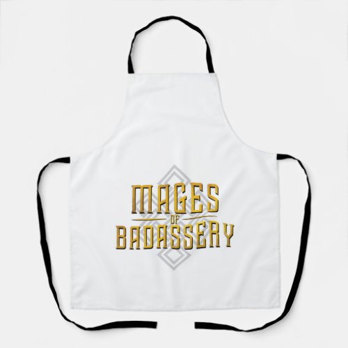 MoB Mages of Badassery Design _ Apron 