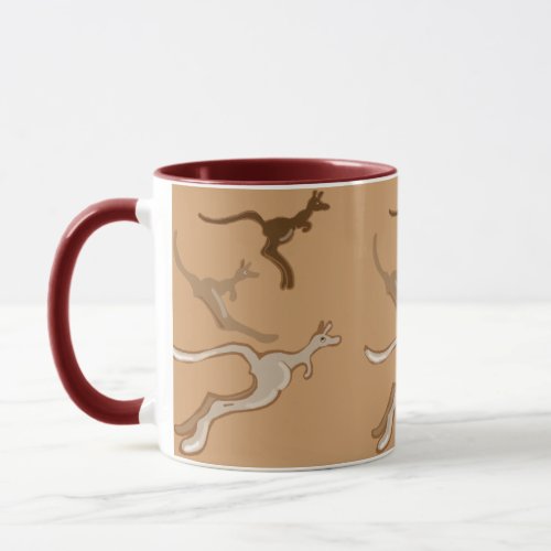 Mob of Aussie roos Mug