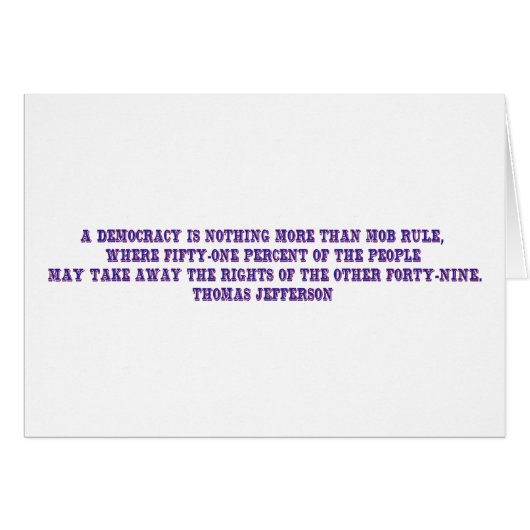 Mob rule (Front Horizontal)