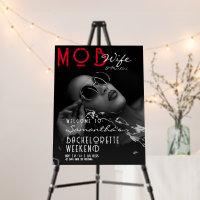Mob Wife & Martini Black Bach Bachelorette Party