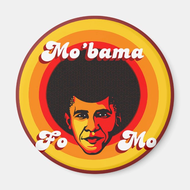 Mo'bama Magnet (Front)