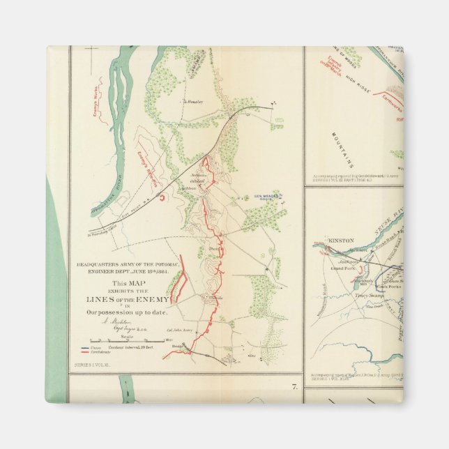 Mobile, Ala rebel defenses Magnet (Front)