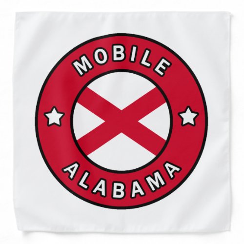 Mobile Alabama Bandana