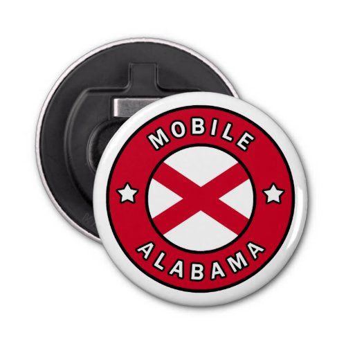 Mobile Alabama Bottle Opener