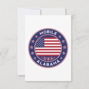 Mobile, Alabama Card