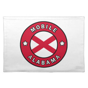 Mobile Alabama Cloth Placemat