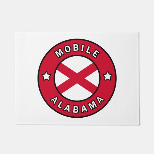 Mobile Alabama Doormat