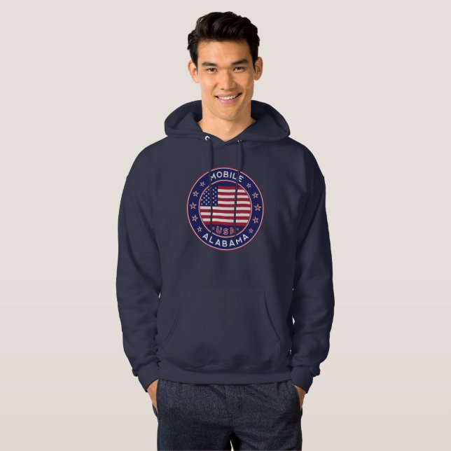 Mobile, Alabama Hoodie (Front Full)