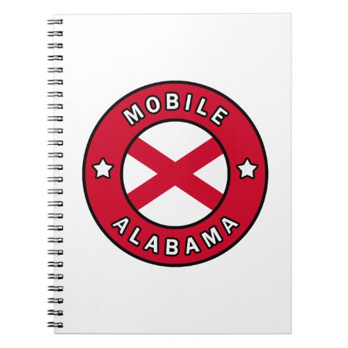 Mobile Alabama Notebook