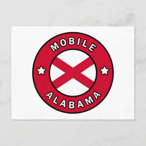 Mobile Alabama Postcard